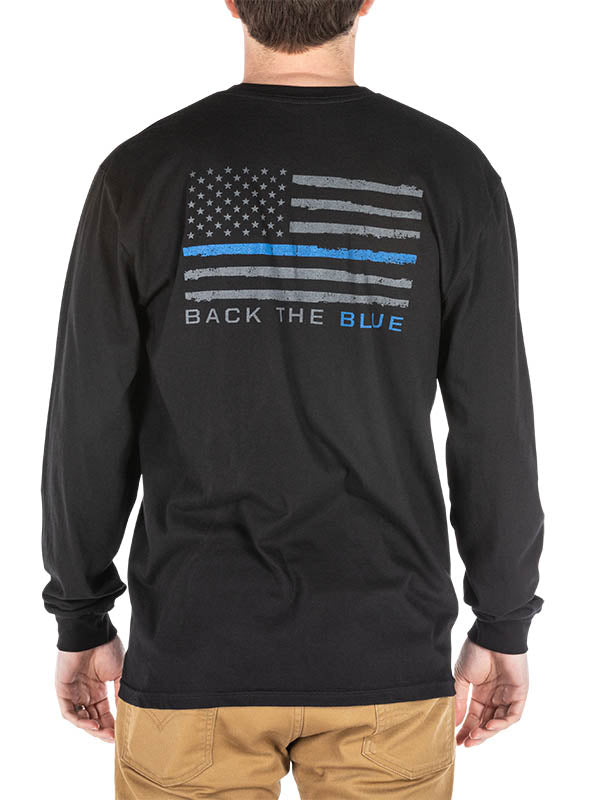 5.11 Tactical Thin Blue Line L/S Tee