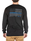 5.11 Tactical Thin Blue Line L/S Tee