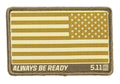 5.11 Tactical Reverse USA Flag Woven Patch