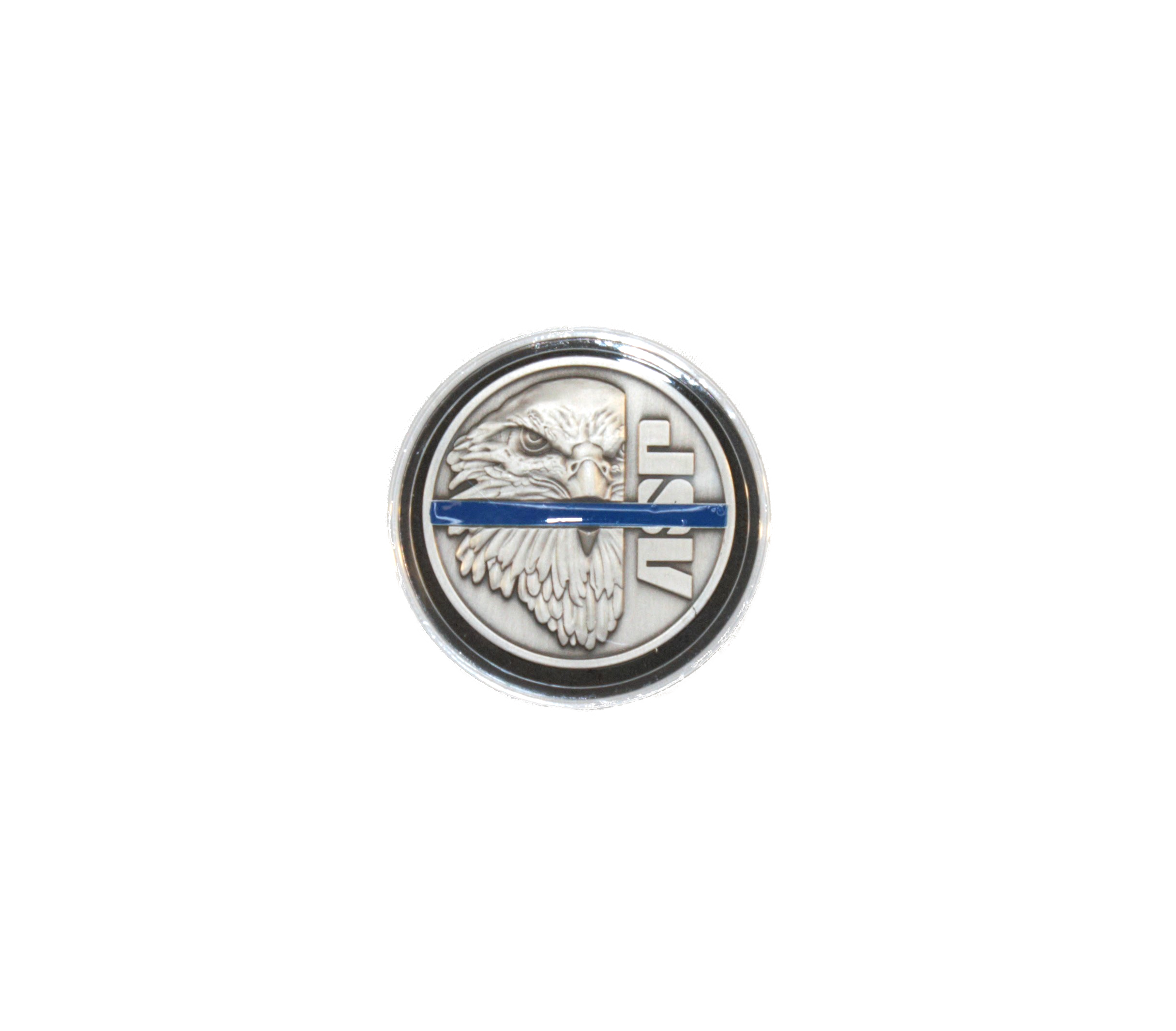 ASP Blue Line Challenge Coin