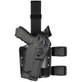 Safariland Model 6304RDS ALS/SLS Drop-Rig Tactical Holster for Glock 17 MOS w/ Light