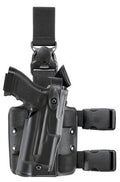 Safariland Model 6305 ALS/SLS Tactical Holster w/ Quick-Release Leg Strap for Glock 17 w/ Light