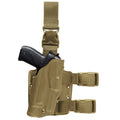 Safariland Model 6355 ALS Tactical Holster with Quick-Release Leg Harness for Glock 19 w/ Light