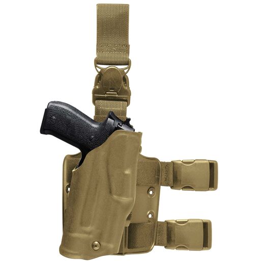 Safariland Model 6355 ALS Tactical Holster with Quick-Release Leg Harness for Sig Sauer P250C