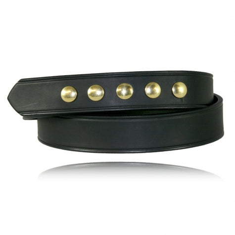 Boston Leather 1.5 Belt Five Snap Closure