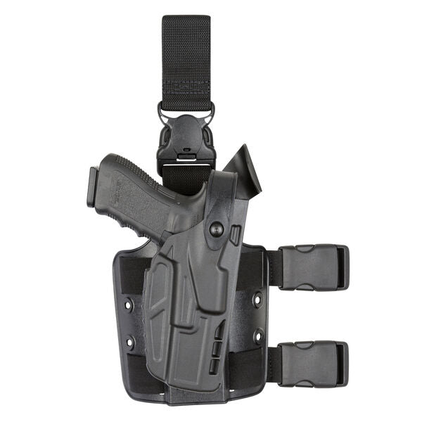 Safariland Model 7005 7TS SLS Tactical Holster w/Quick Release Leg Strap for Glock 17