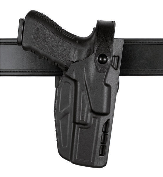 Safariland Model 7280 7TS SLS Mid-Ride, Level II Retention Duty Holster for Glock 19