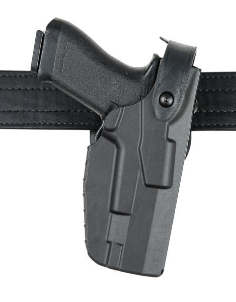 Safariland Model 7360 7TS ALS/SLS Mid-Ride Duty Holster for Glock 17 w/ Compact Light