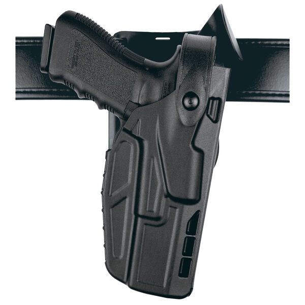 Safariland Model 7365 7TS ALS/SLS Low-Ride, Level III Retention Duty Holster for Glock 17
