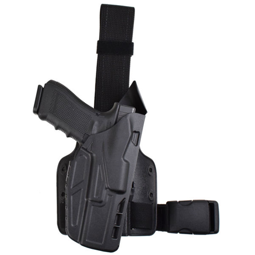 Safariland Model 7384 7TS ALS OMV Tactical Holster for Glock 17 w/ Light