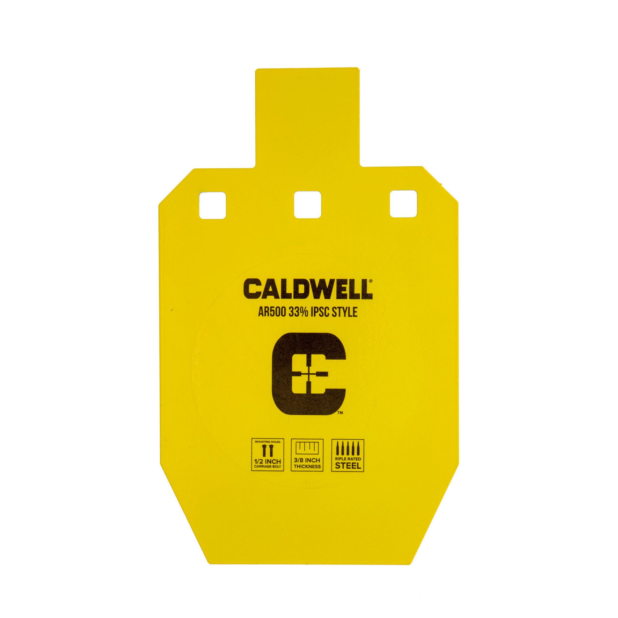 Caldwell AR500 IPSC Steel Targets