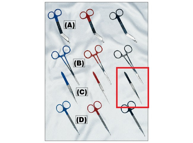 EMI - Emergency Medical Colormedsplinter Forcep, 41/2