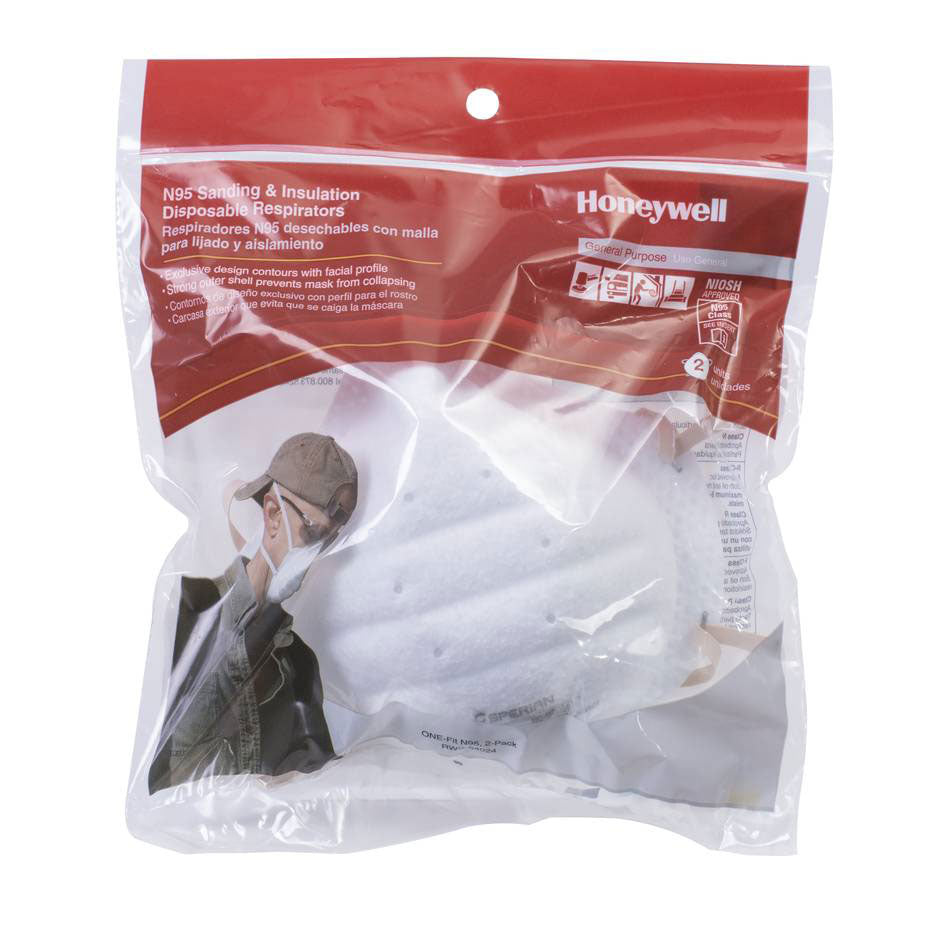 Sperian ONE-Fit N95 Molded Cup Disposable Particulate Respirator