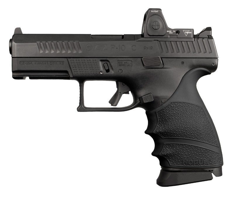 Hogue CZ P-10 C: HandALL Beavertail Grip Sleeve