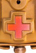 High Speed Gear Adhesive Red Cross Decal