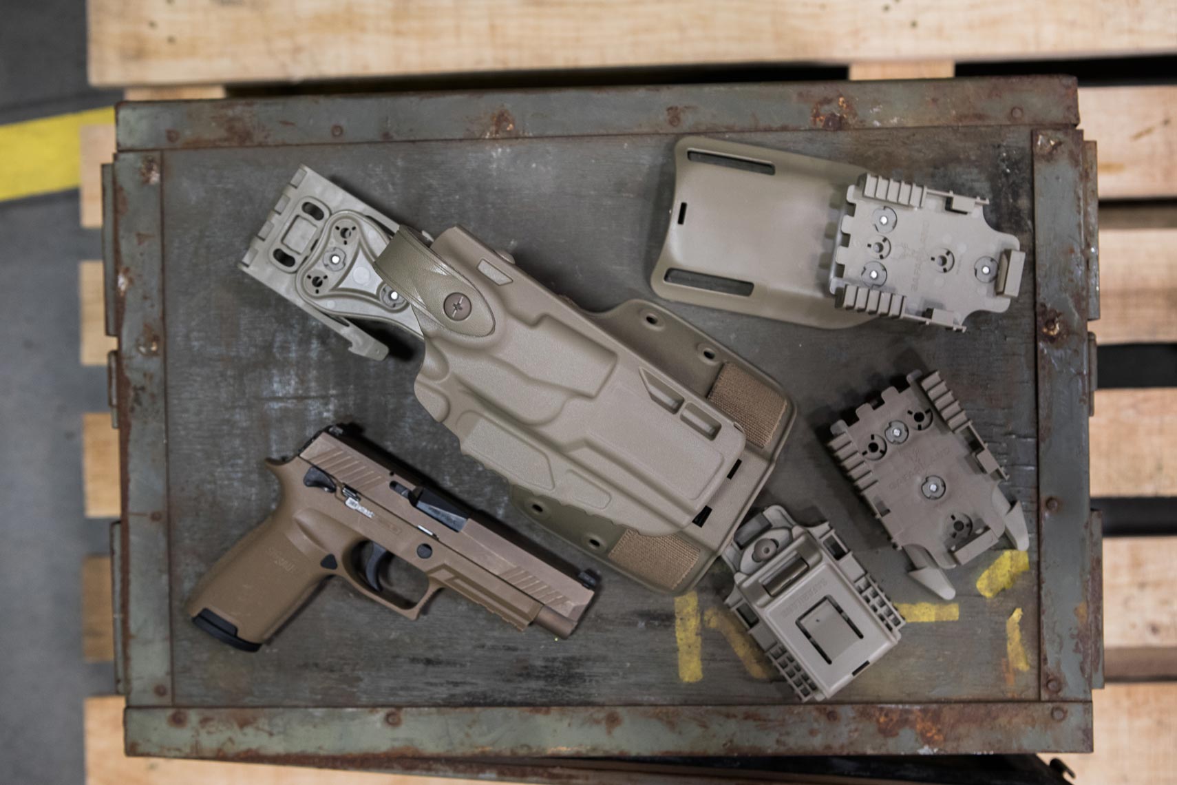 Safariland MHH M17 SIG P320 SAFSEV TAN499 LH