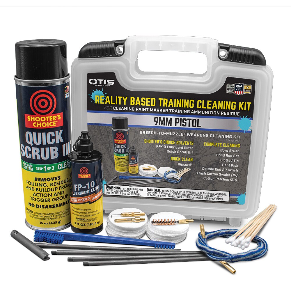 Otis Technology 9mm Reality Based Training Cleaning Kit