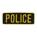 Hero's Pride POLICE - Gold/Black - 11''x4''