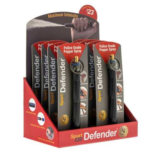 ASP Sport Defender OC Spray 8 Piece Display