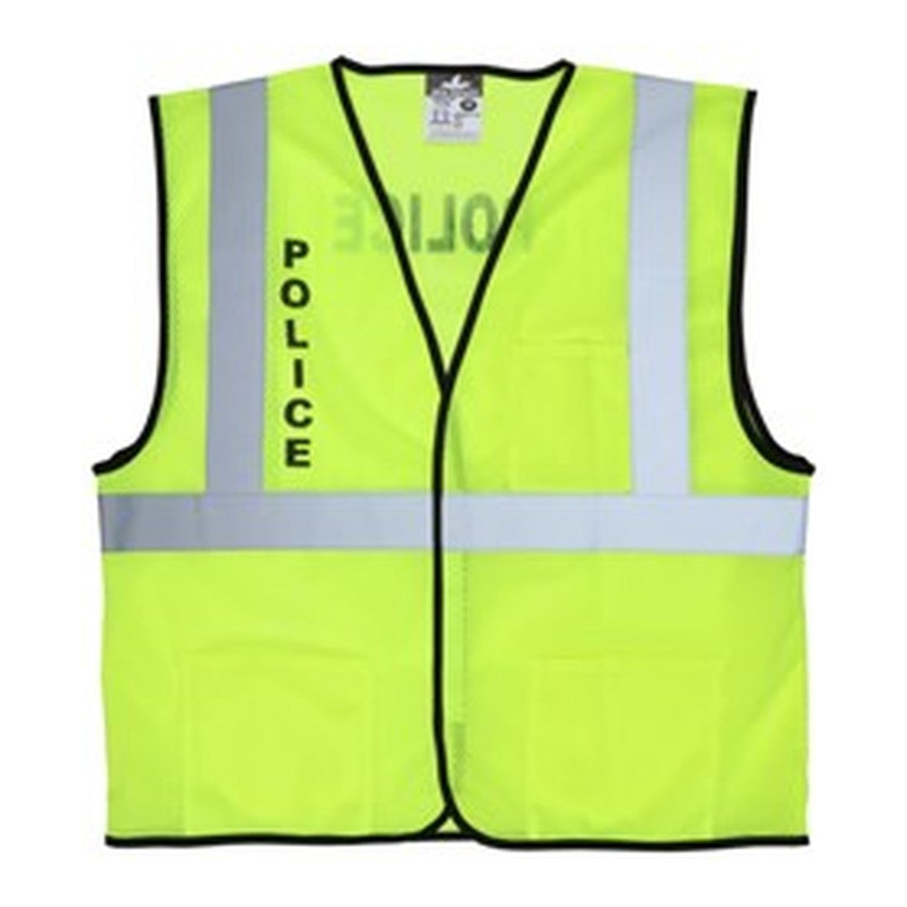 MCR Safety Class 2, Economy, Mesh, Silkscreened Pol