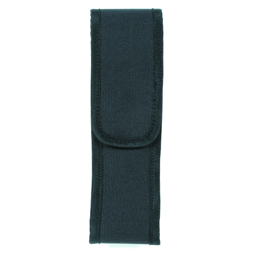 Voodoo Tactical Flashlight Pouch W/ Adjustable Cover & Elastic Sides