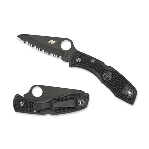 Spyderco SALT 2 FRN BLACK/BLACK BLADE