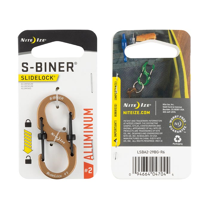 Nite-Ize S-Biner Aluminum SlideLock