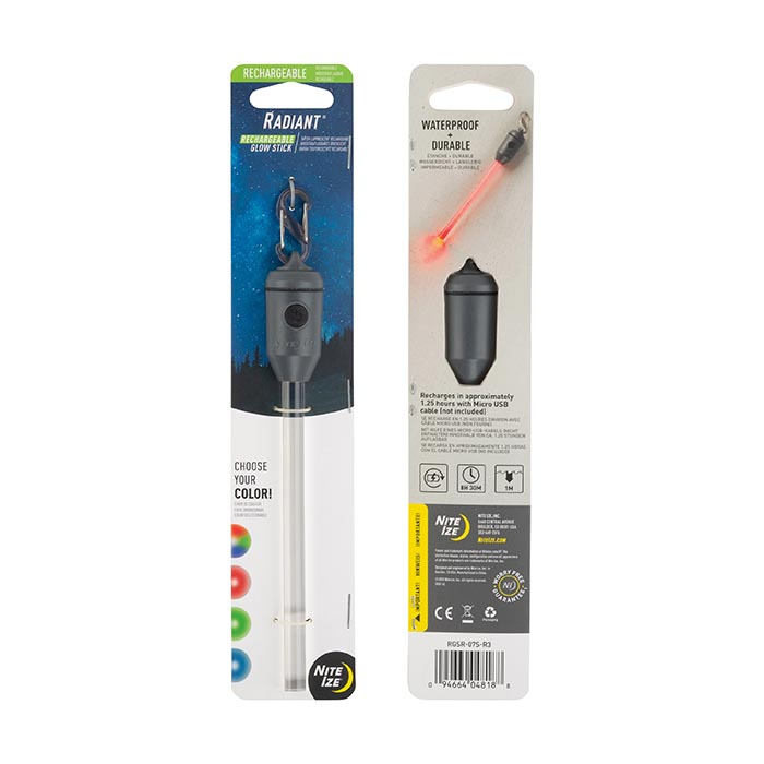 Nite-Ize Radiant Rechargeable LED Glow Stick - Disc-O Select