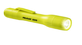 Pelican Products 2315,PELICAN 2315 2AA,w/H.BRACKET,ABS,Yellow