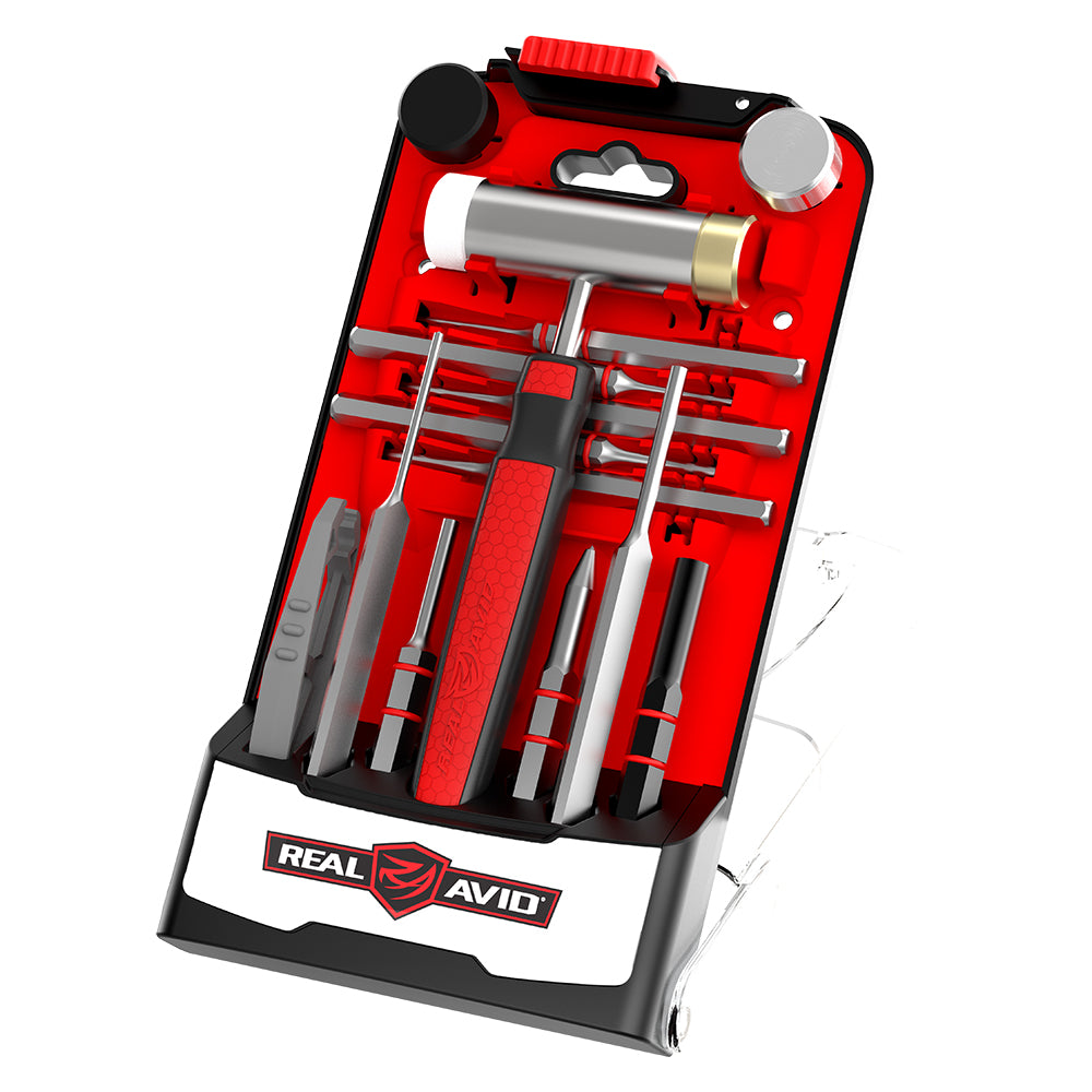 Real Avid Accu-Punch Hammer & AR15 Pin Punch Set
