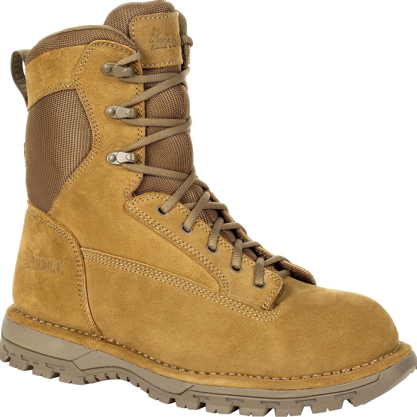 Rocky International Portland 8'' Side Zip Composite Toe Public Service Boot