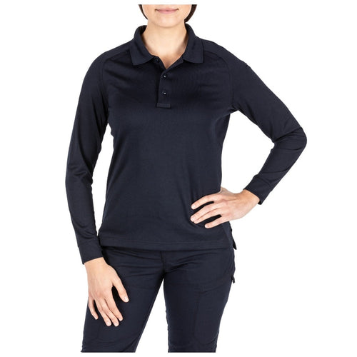5.11 Tactical Women's Performance Long Sleeve Polo - view 2