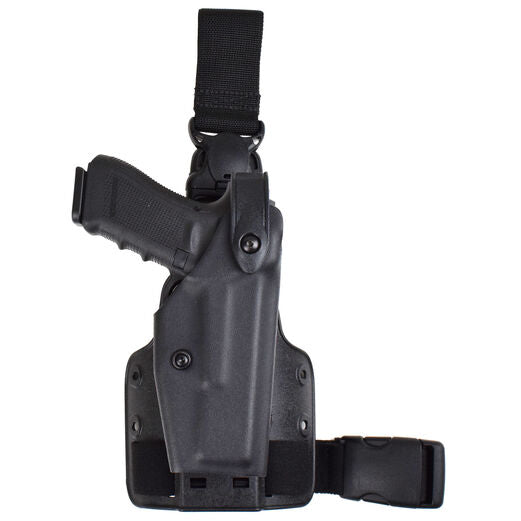 Safariland Model 6005 SLS Tactical Holster with Quick-Release Leg Strap for Taser X26P