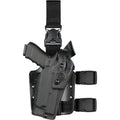 Safariland Model 6305RDS ALS/SLS Tactical Holster w/ Quick-Release Leg Strap for Glock 17/22 w/ SureFire XVL2