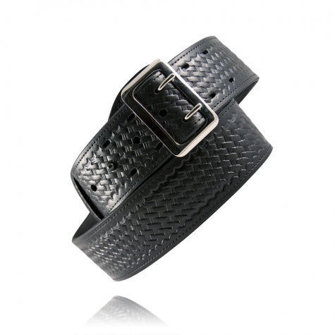 Boston Leather Sam Browne Duty Belt, Fully Lined, 2 1/4 Wide