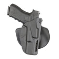 Safariland Model 7378 7TS ALS Concealment Paddle and Belt Loop Combo Holster for Glock 17 w/ Light