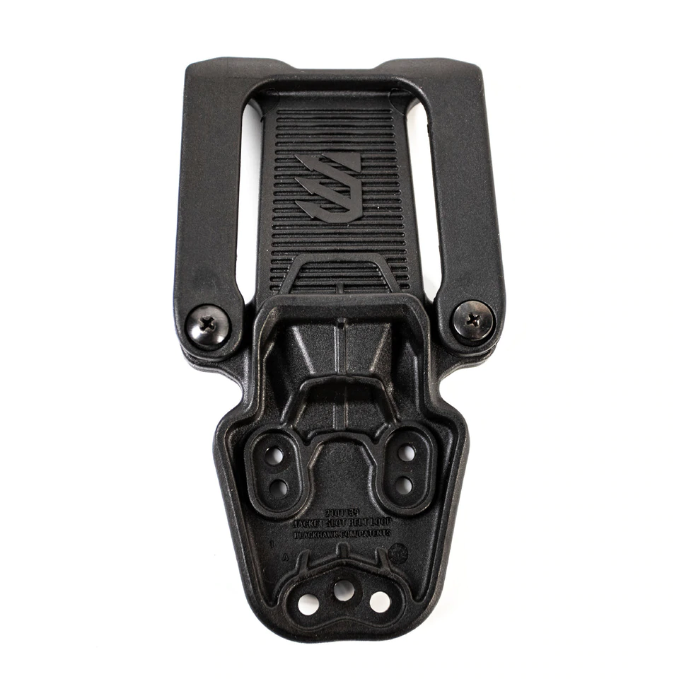 BLACKHAWK! T-Series Black Jacket Slot belt loop, Clam