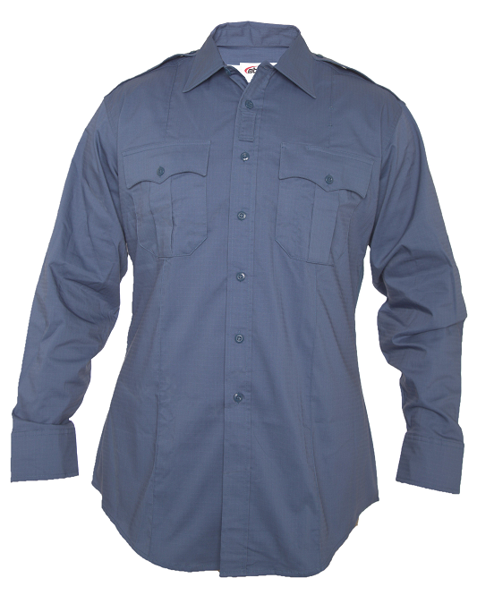 Elbeco Reflex Long Sleeve Shirt-Mens-French Blue