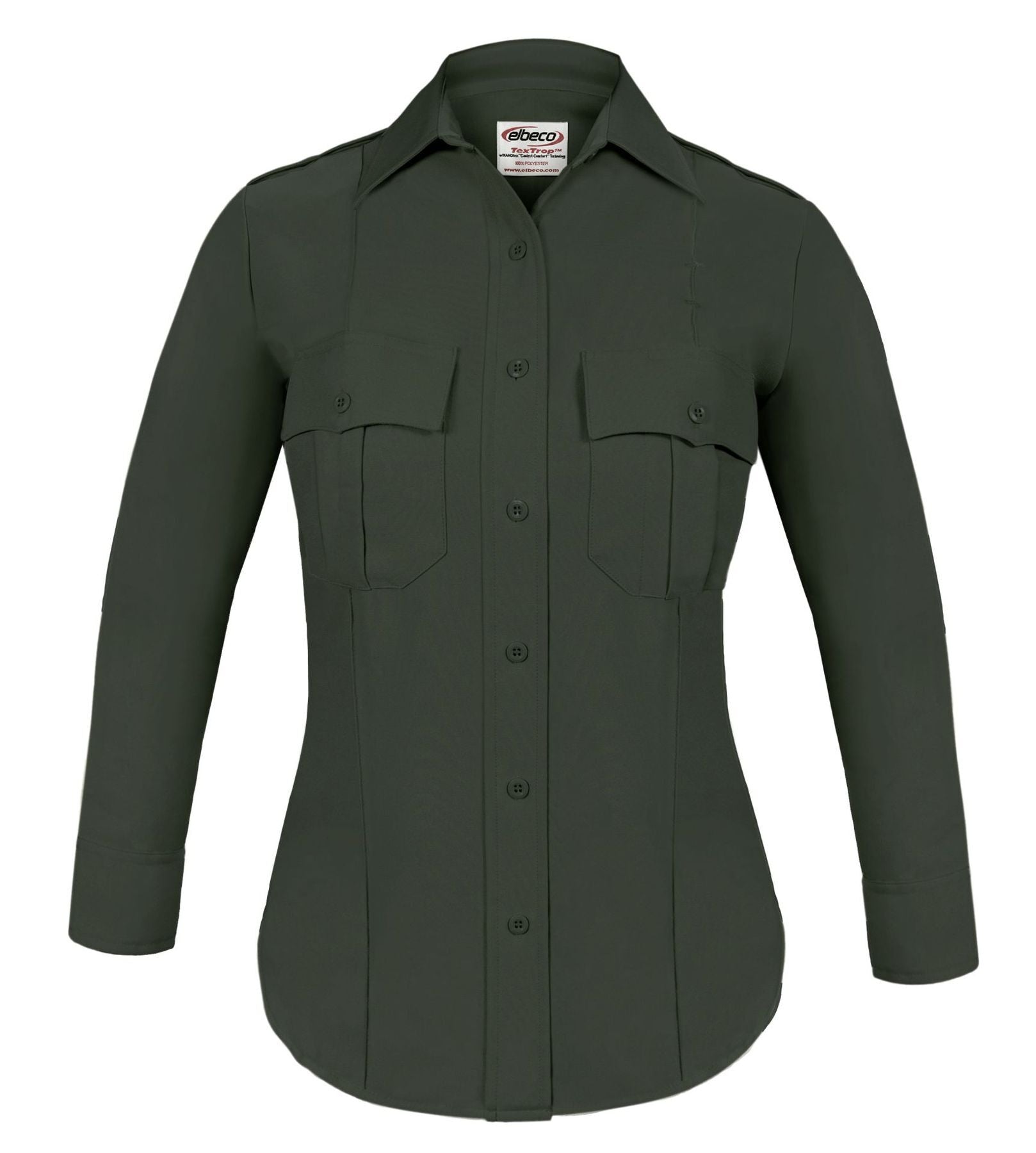 Elbeco Women's TexTrop2 LS Shirt w/zipper