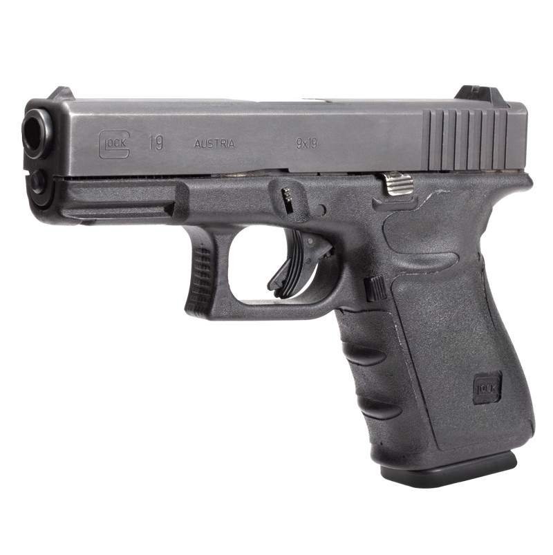 Hogue Glock 17 22 31 34 Wrap Rub BLK Gen 4 SB