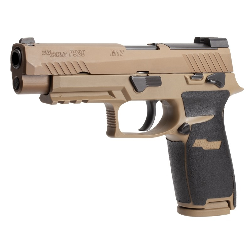 Hogue Sig P320 Wrap Rub BLK Med Mod Full