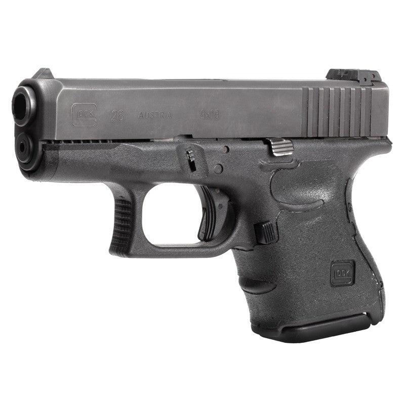 Hogue Glock 26 27 33 39 Wrap Rub BLK Gen 3
