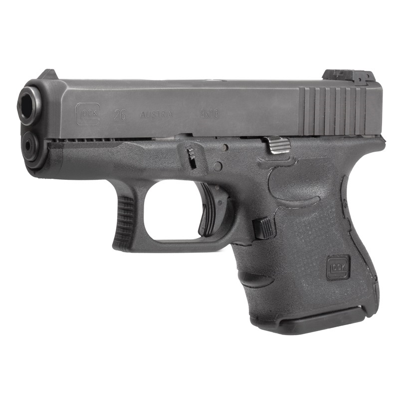 Hogue Glock 26 27 33 Wrap Rub BLK Gen 4 SB