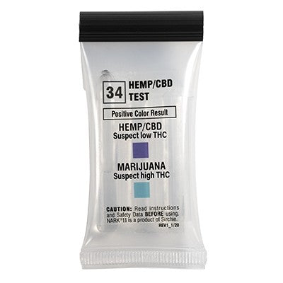 Sirchie NARK II Hemp/CBD Screening Test