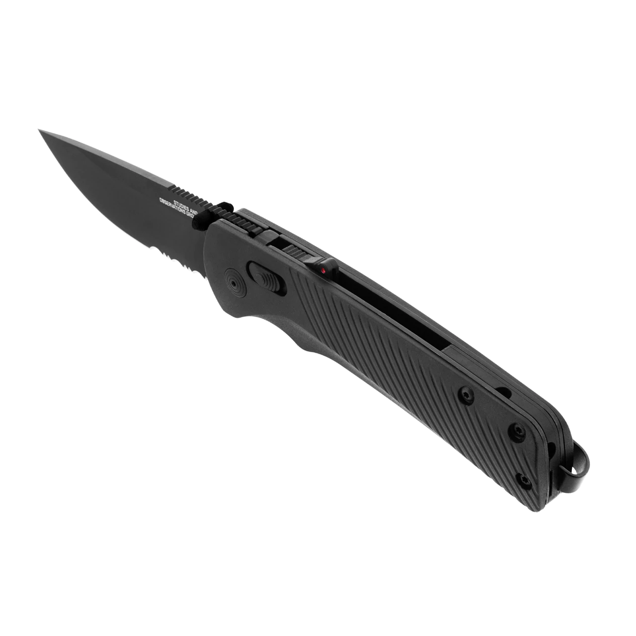SOG Flash AT - Blackout - Partially Serrated