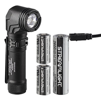 Streamlight ProTac 90X USB - SL-B26 battery pack and holster