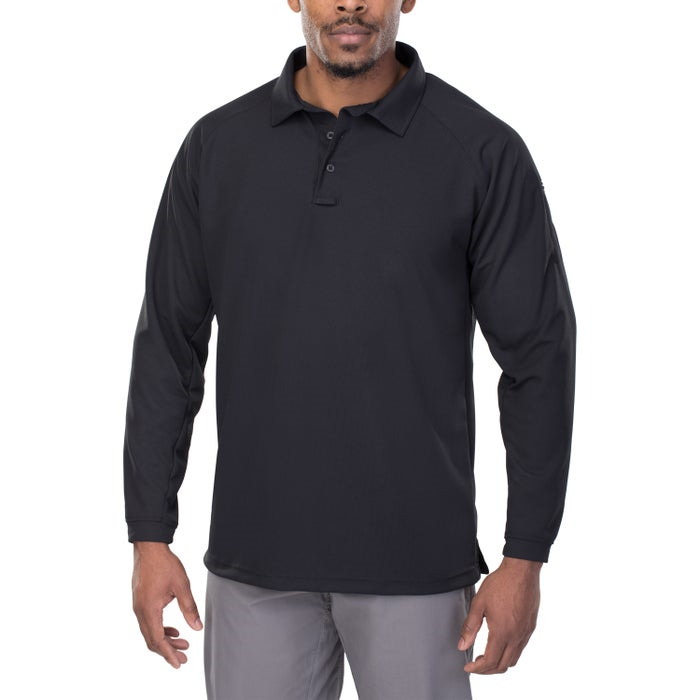 Vertx Vertx Coldblack Men's Long Sleeve Polo