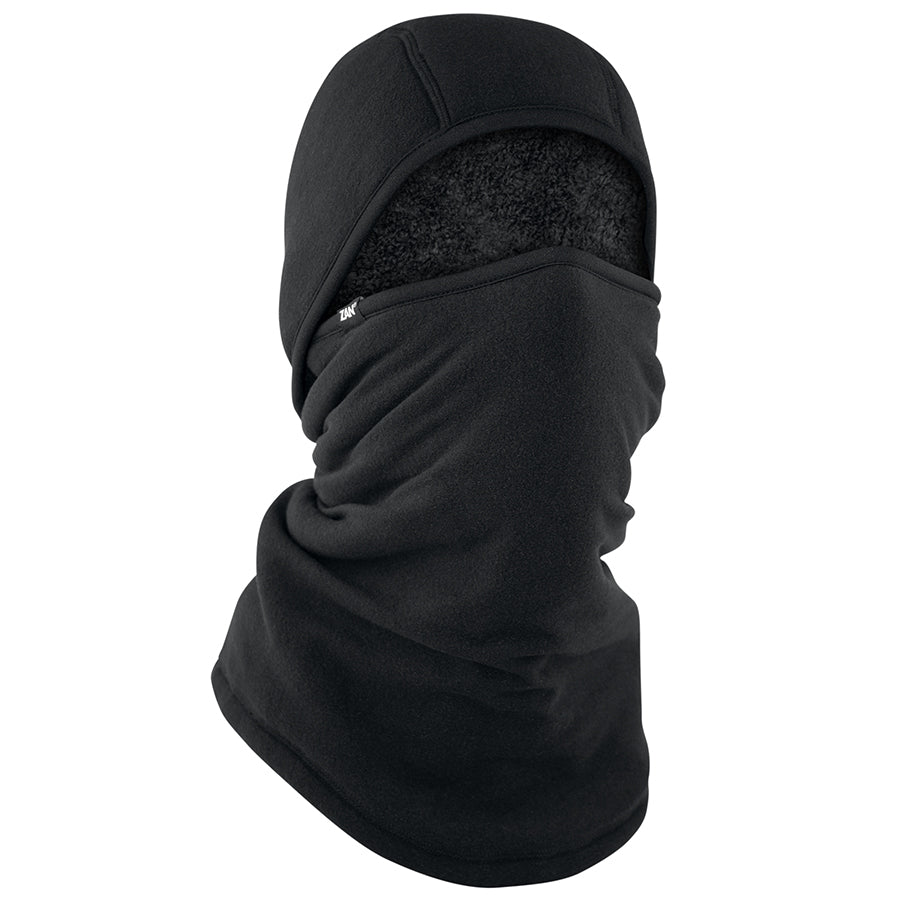Zan Headgear Zan Balaclava SportFlex Series High Pile Fleece Black