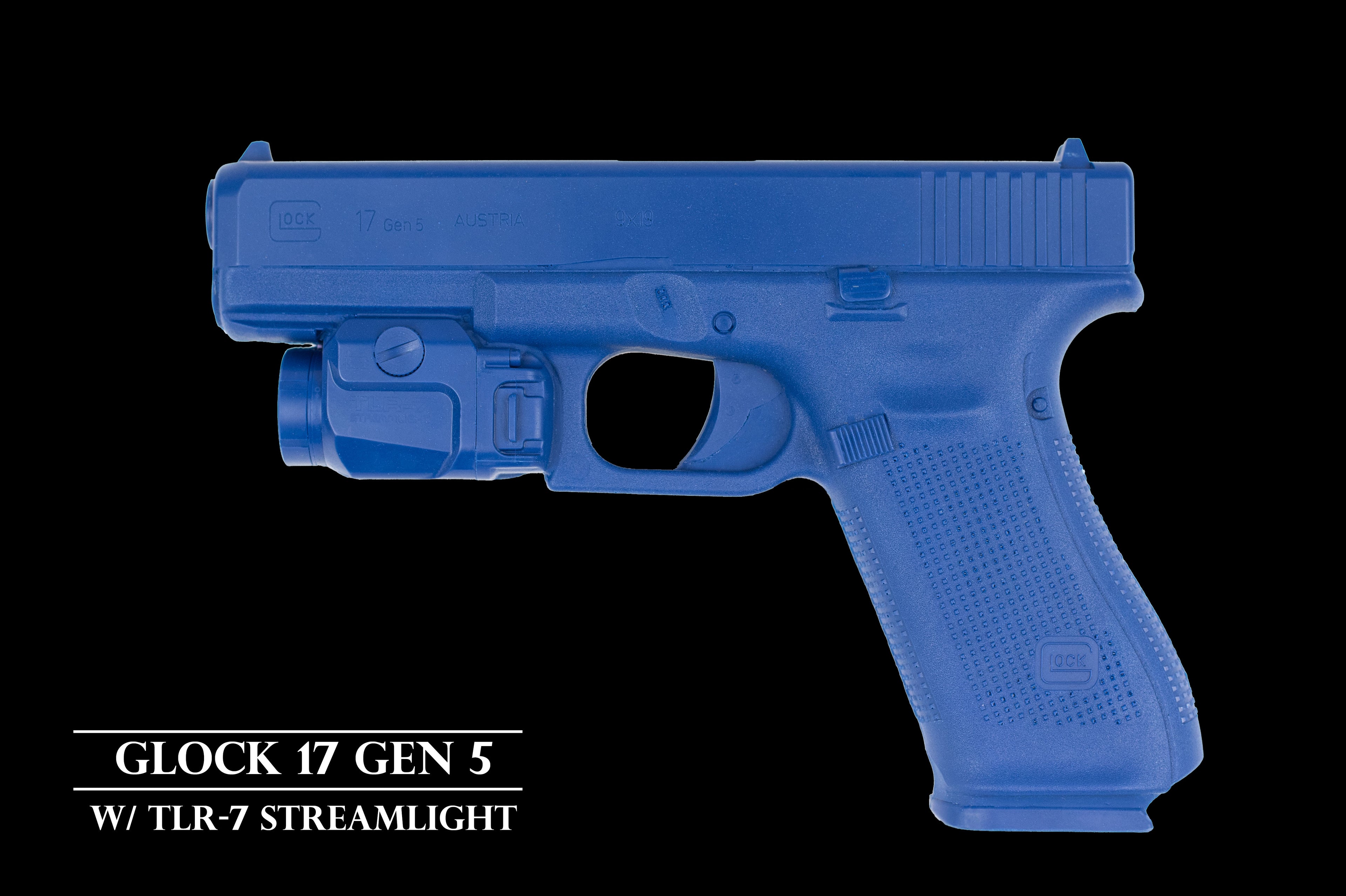 Blue Training Guns By Rings GLOCK 17/22/31 Generation 5 w/TLR7