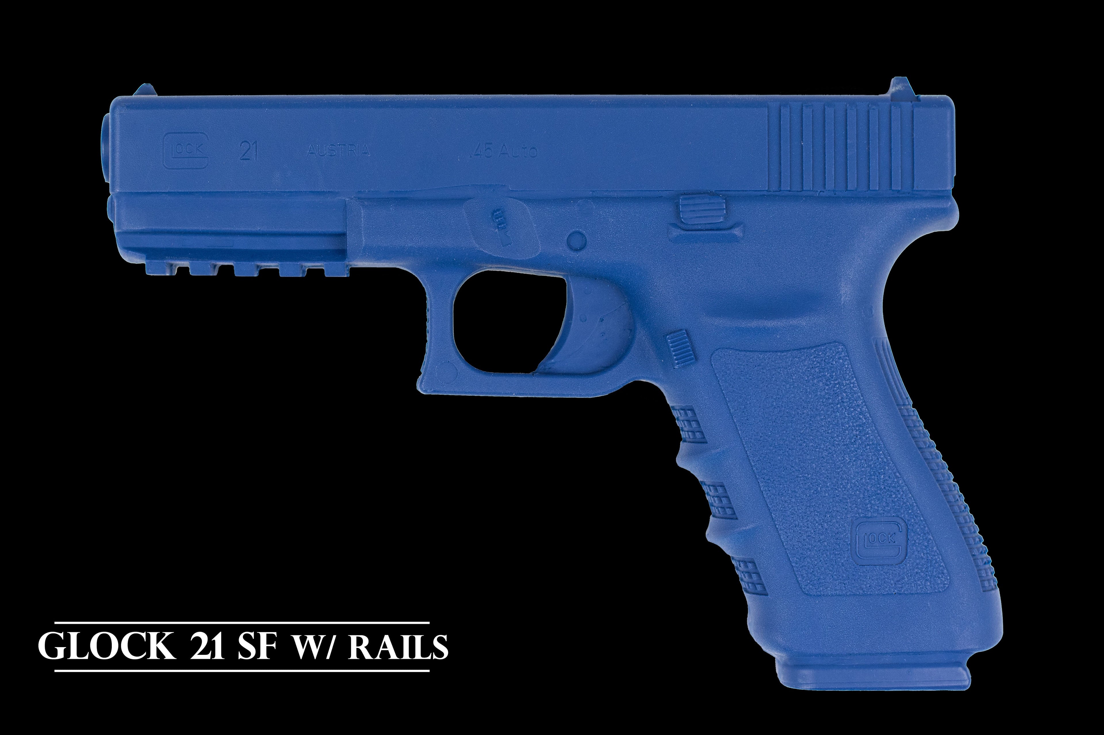Blue Training Guns By Rings GLOCK 21 SF w/Rails